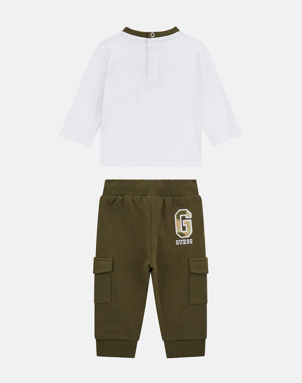 GUESS SET LS T-SHIRT + CARGO JOGGER SET DE COPII BOY