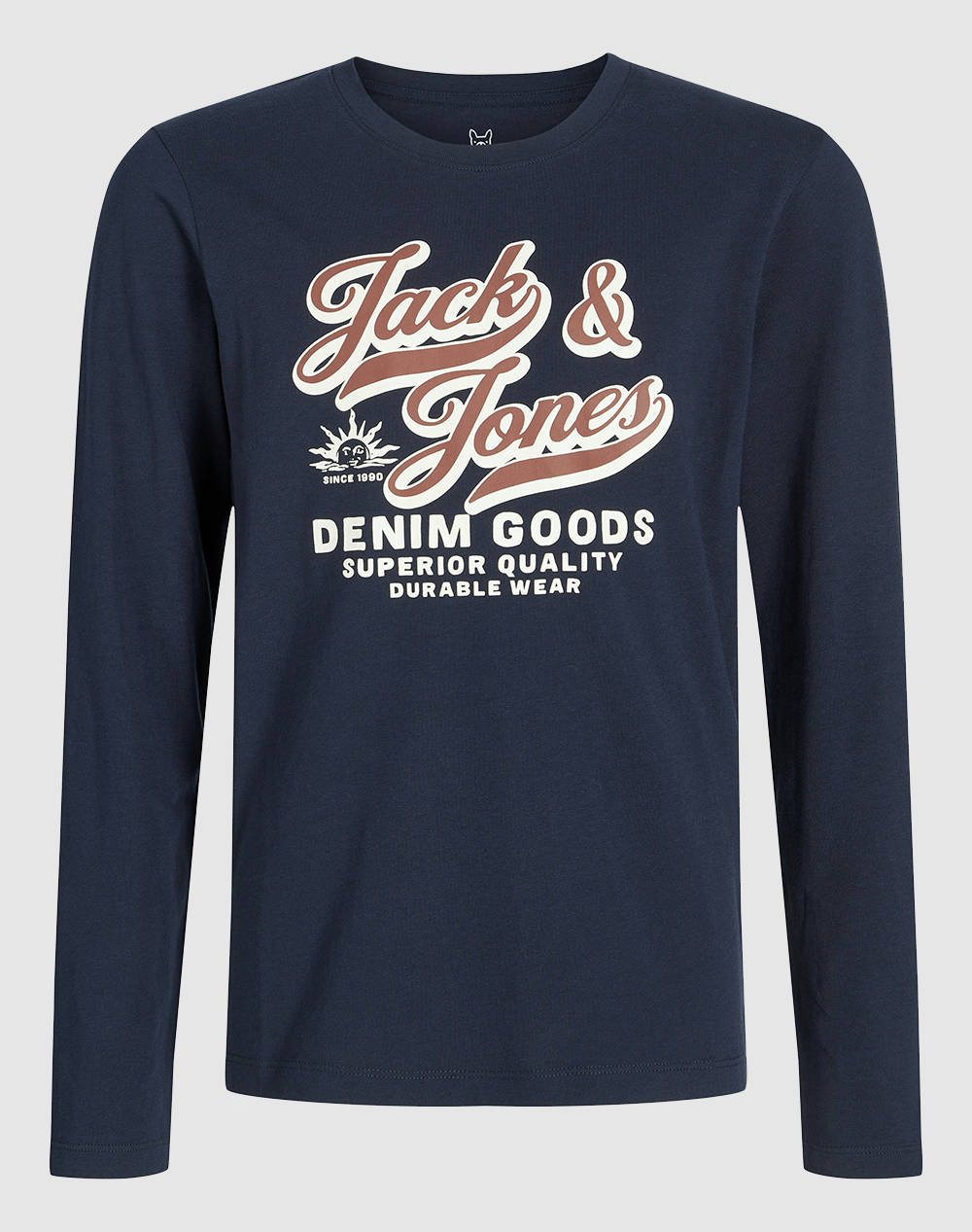 JACK&JONES JJELOGO TEE LS O-NEC 2 COL AW25 NOOS JNR