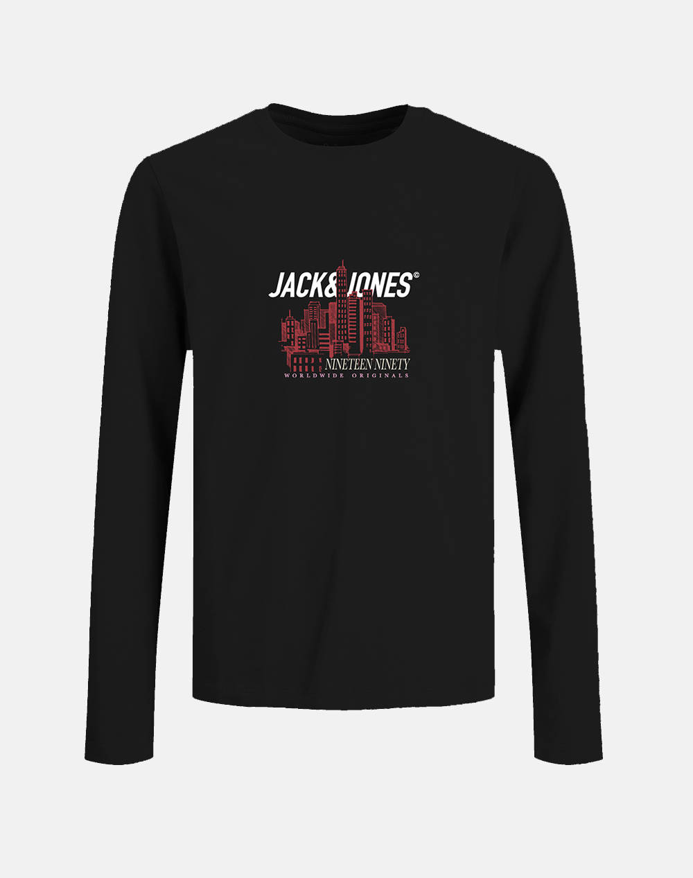 JACK&JONES JORYORK TEE LS CREW NECK FST JNR