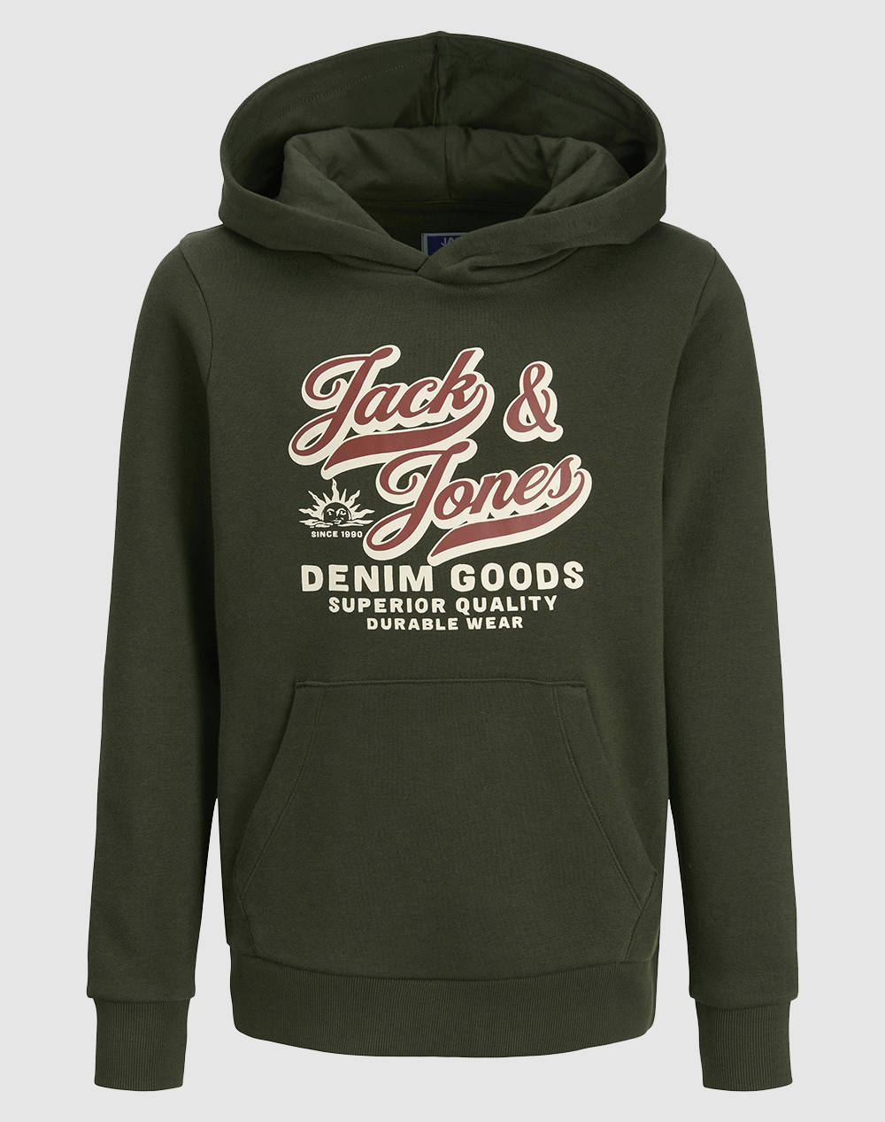 JACK&JONES JJELOGO SWEAT HOOD 2 COL 25/26 NOOS JNR