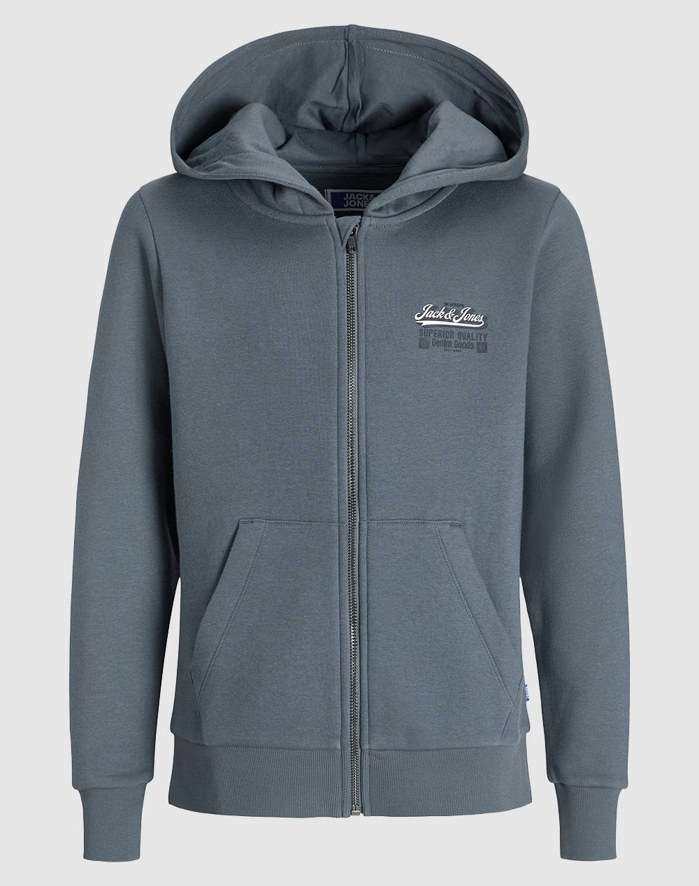 JACK&JONES JJELOGO SWEAT ZIPHOOD 2COL NOOS JNR