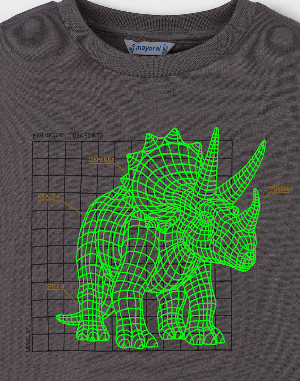MAYORAL BLUZA CU MANECA LUNGA GLOW IN THE DARK