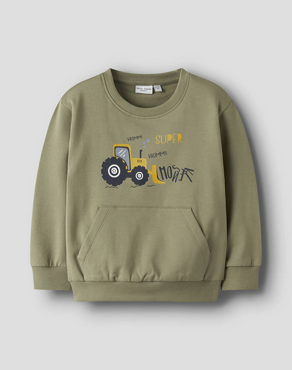 NAME IT NMMVUGO LS NREG SWEAT BRU