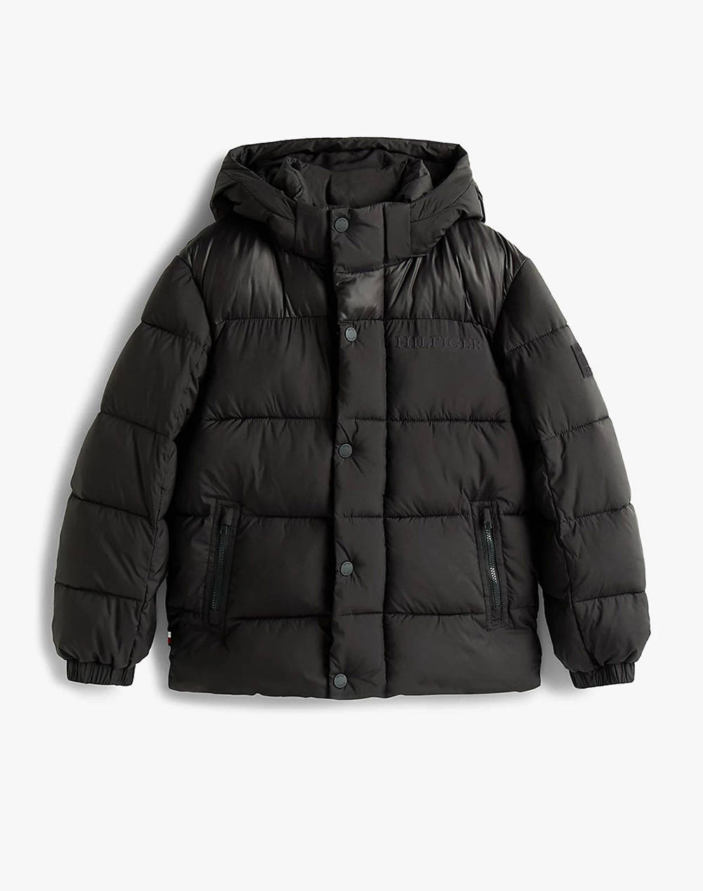 TOMMY HILFIGER MATT AND SHINE EMBOSSED JACKET