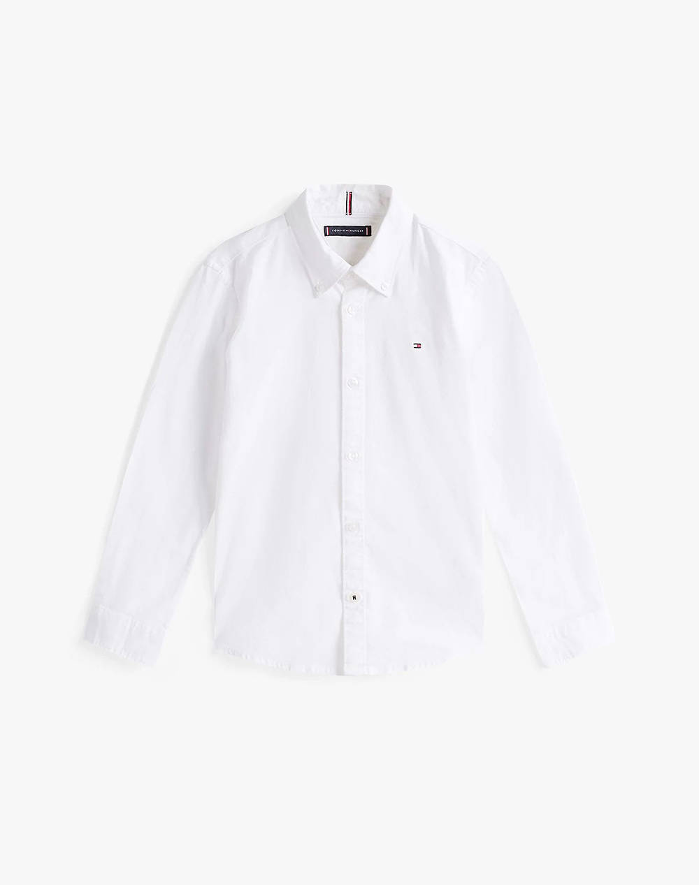 TOMMY HILFIGER BOYS STRETCH OXFORD SHIRT L/S