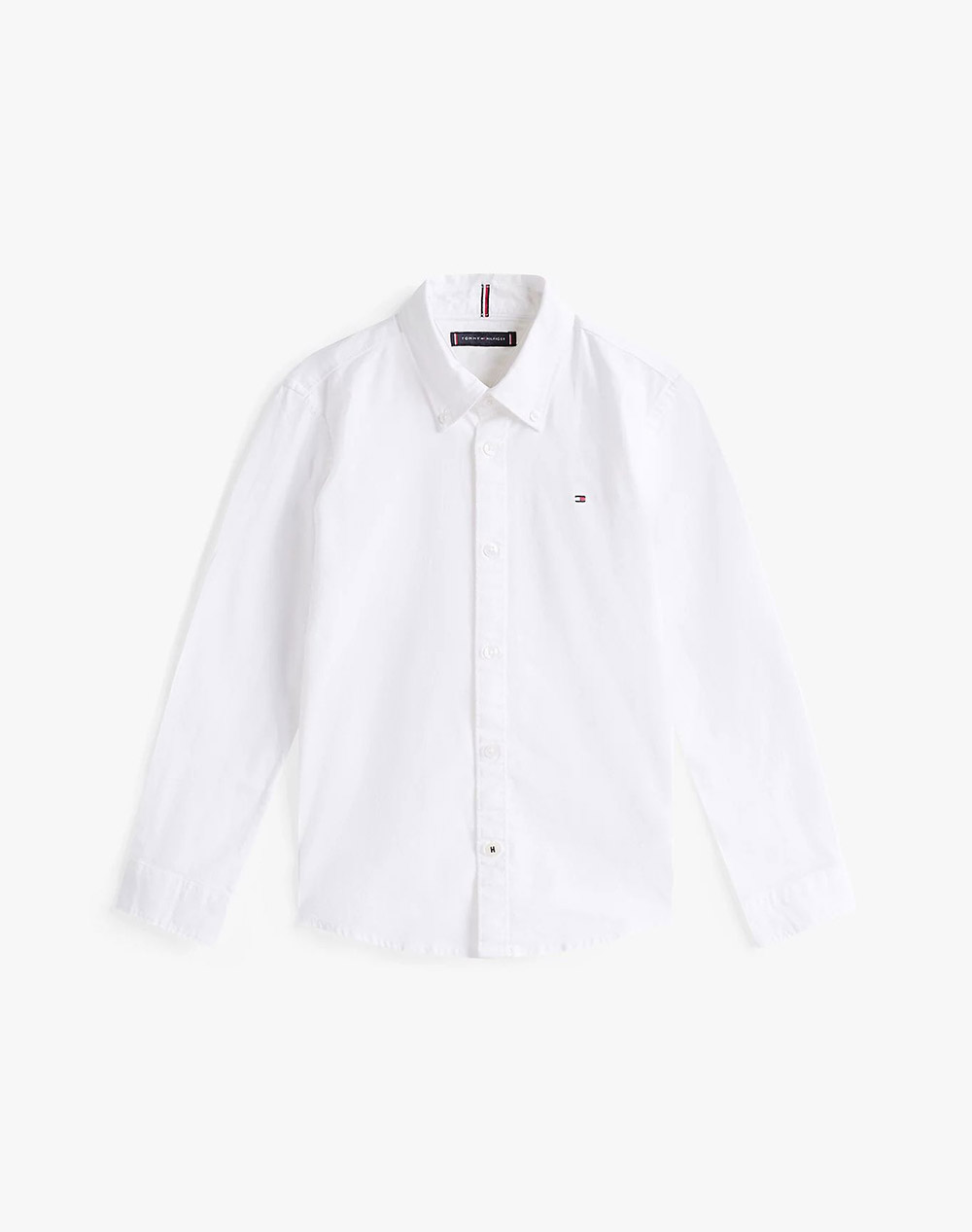 TOMMY HILFIGER BOYS STRETCH OXFORD SHIRT L/S