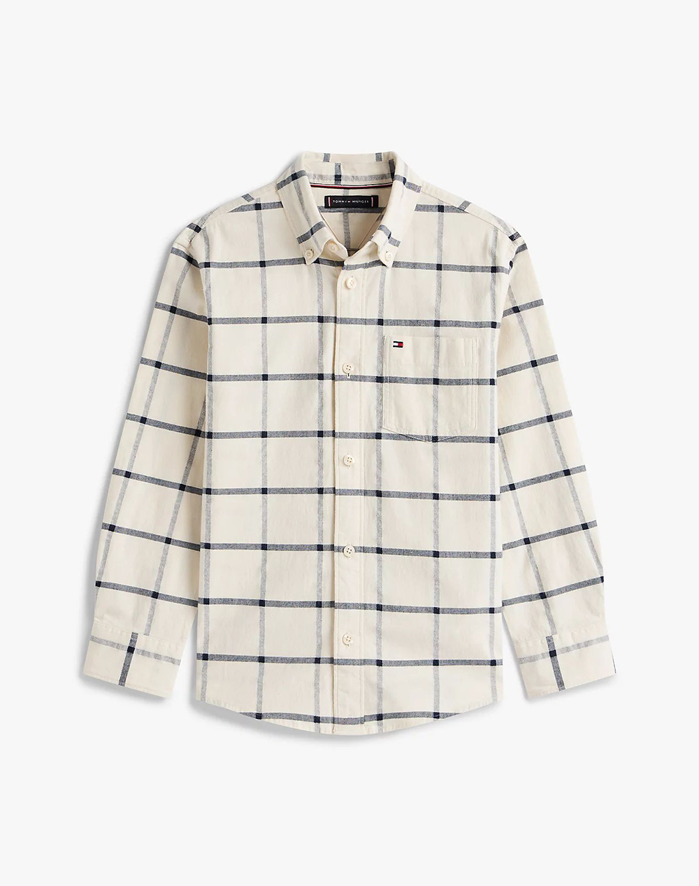 TOMMY HILFIGER WINDOW PANE CHECK SHIRT LS