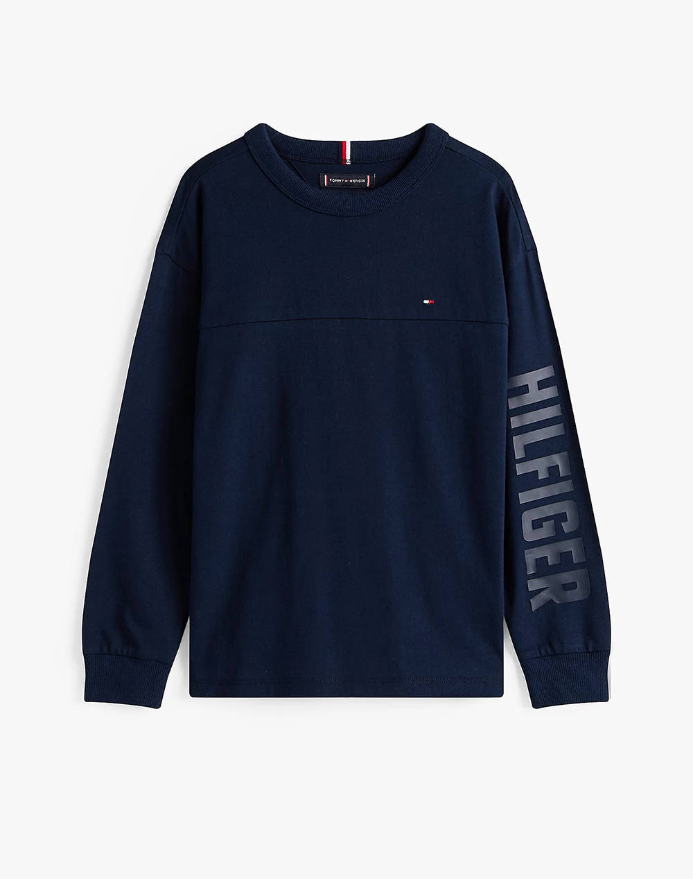 TOMMY HILFIGER HILFIGER SLEEVE GRAPHIC TEE LS