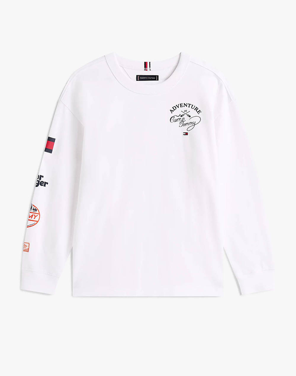 TOMMY HILFIGER CAMP TOMMY MULTI PRINT TEE LS