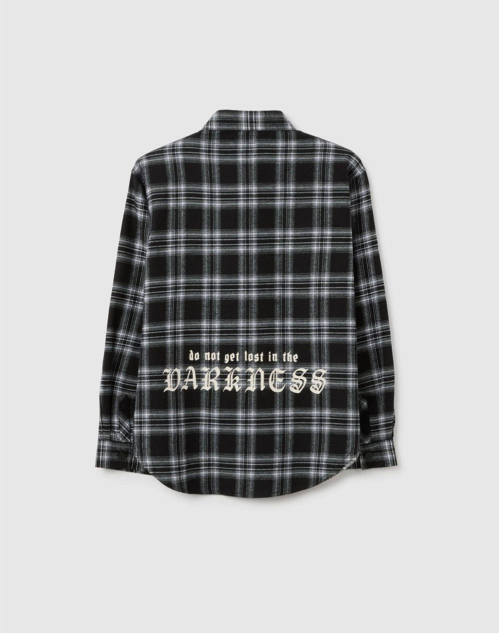 OVS SHIRT FLANELLA CHECK B/W