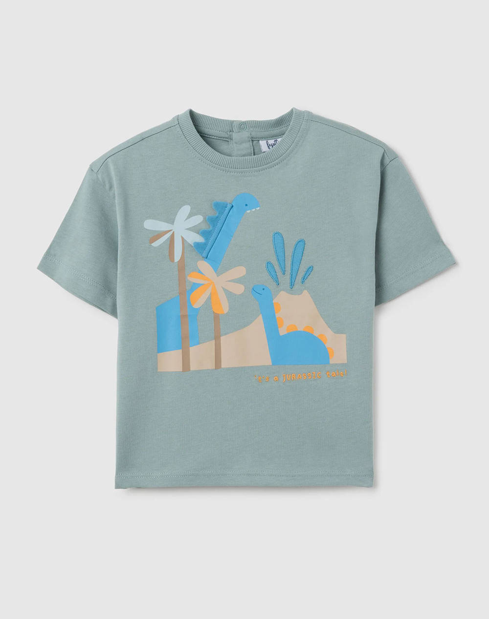 OVS T-SHIRT DINO W/APPLIC