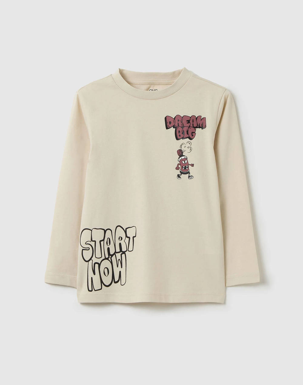 OVS T-SHIRT WITH PRINT