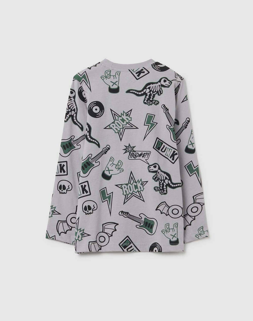 OVS LONG SLEEVE AOP