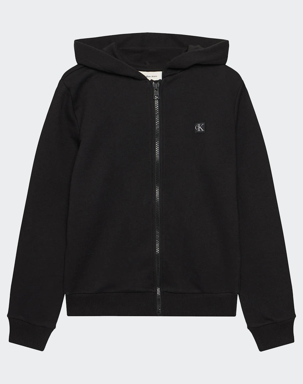 CALVIN KLEIN MINI BADGE ZIP-THROUGH