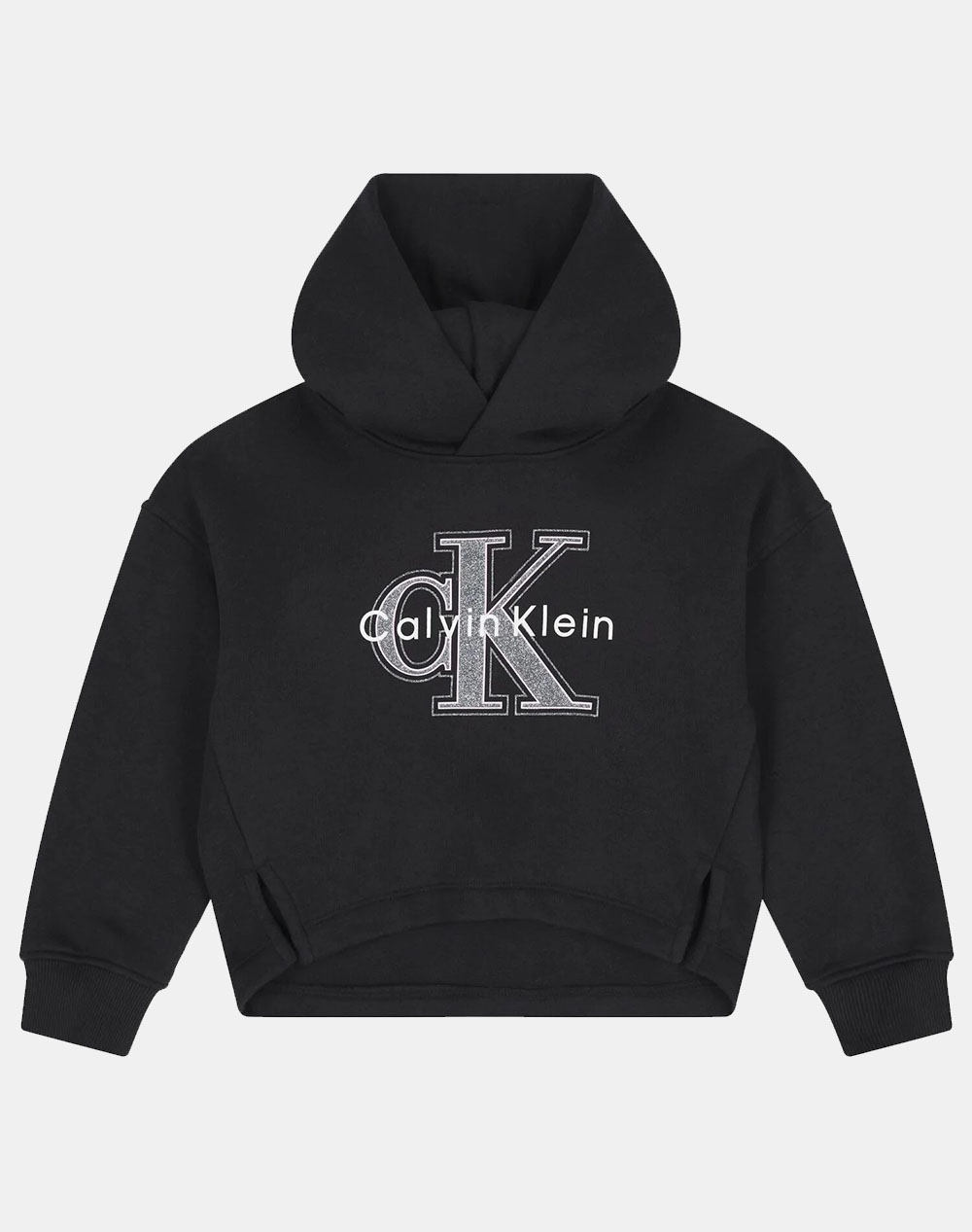 CALVIN KLEIN FESTIVE GRAPHIC FLEECE HOODIE