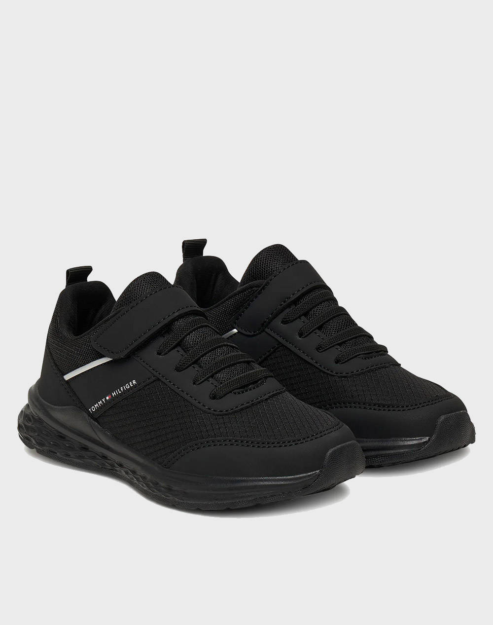 TOMMY HILFIGER LOW CUT LACE-UP/VELCRO SNEAKER