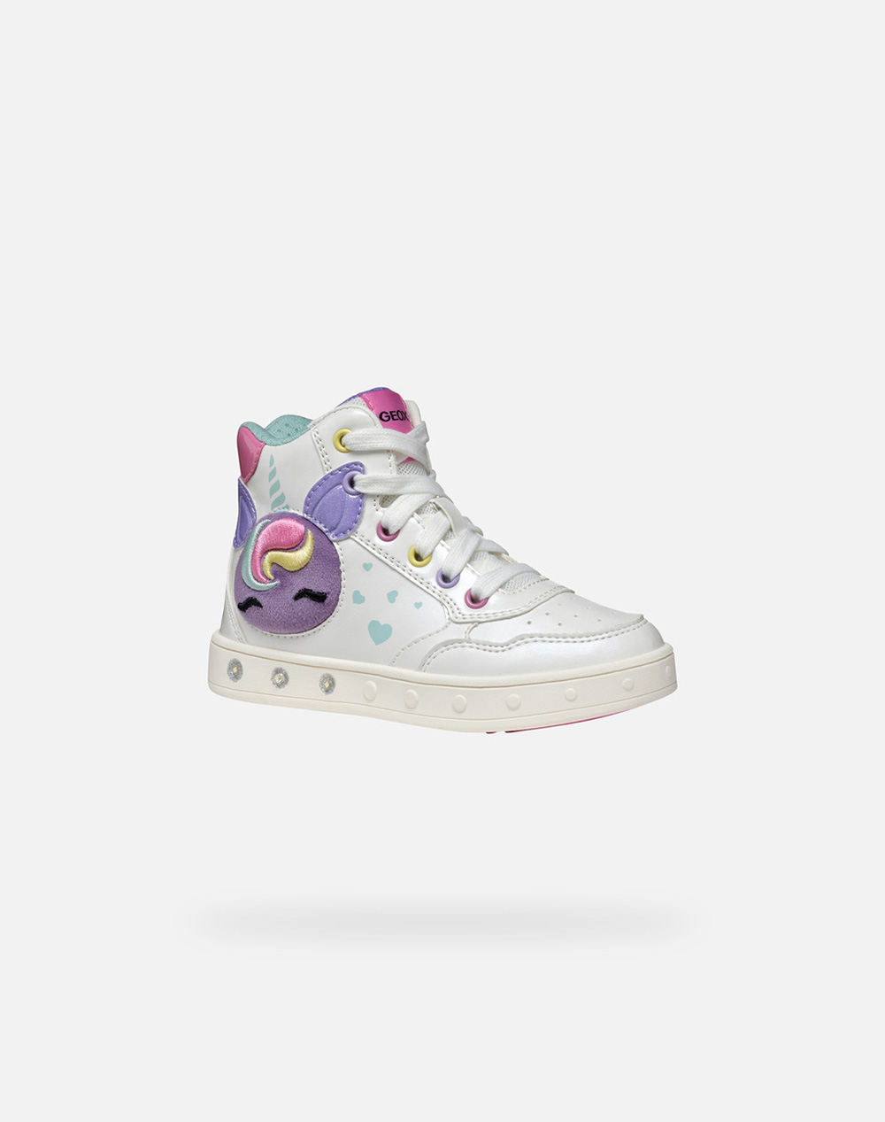 GEOX J SKYLIN GIRL D - PEARL.SYNT.L