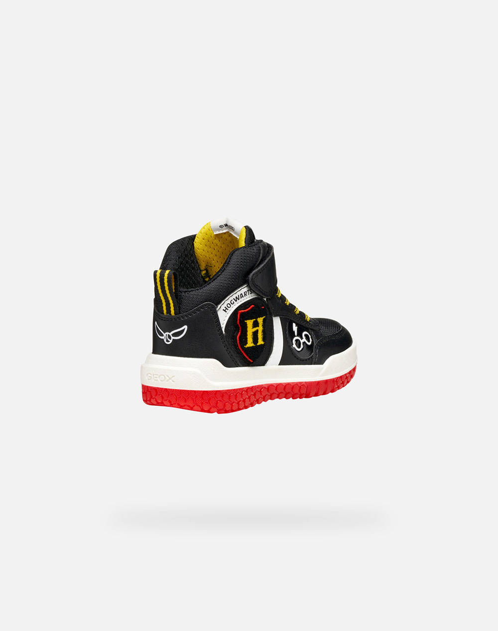 GEOX J BUZZERLIGHT D - GBK+NYLON