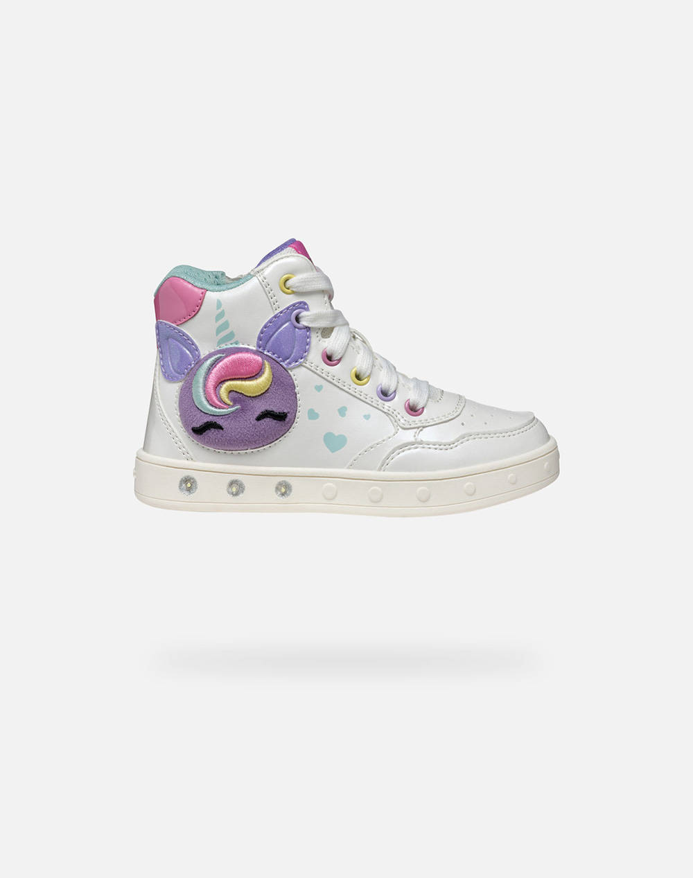 GEOX J SKYLIN GIRL D - PEARL.SYNT.L