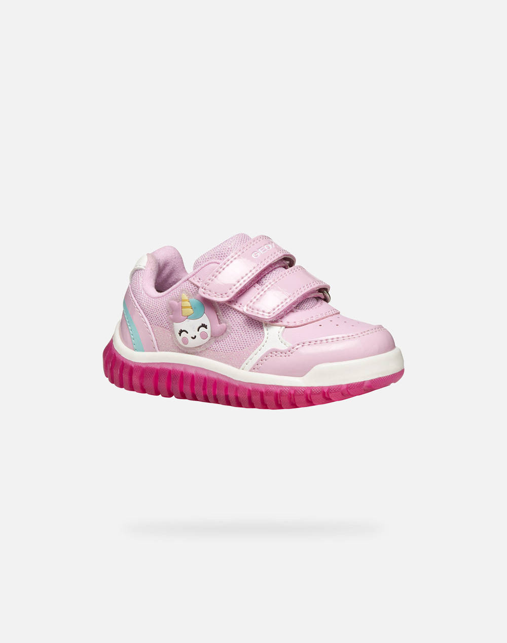GEOX B LIGHTYLOO A - GBK PAT+SHI.TE