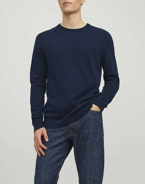 JACK&JONES JJEBASIC KNIT CREW NECK NOOS