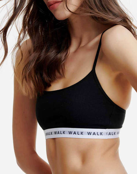 WALK DE DAMA DIN BUMBAC BRALETTE CU ELASTIC
