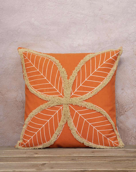 NIMA Perna decorativa - Lilou Deep Orange (Dimensiuni: 45x45cm.)