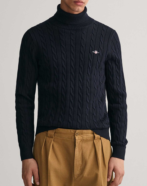 GANT PULOVER CABLE TURTLE NECK