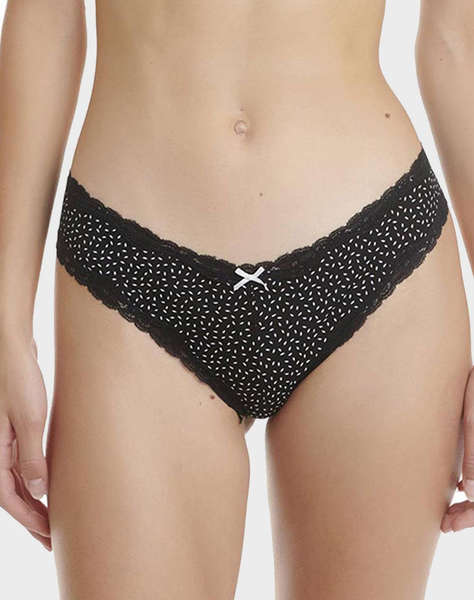 WALK DE DAMA BRAZILIAN DANTELA/BAMBOO CU MODEL ABSTRACT 2 PIESE