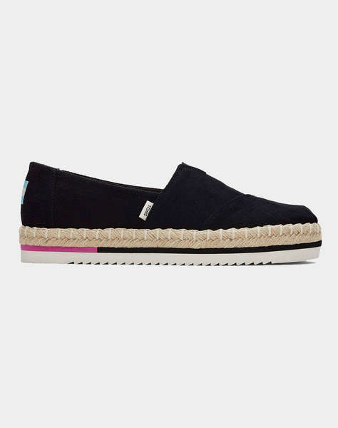 TOMS BLACK HEAVY TWILL WM ALPPRO ESP