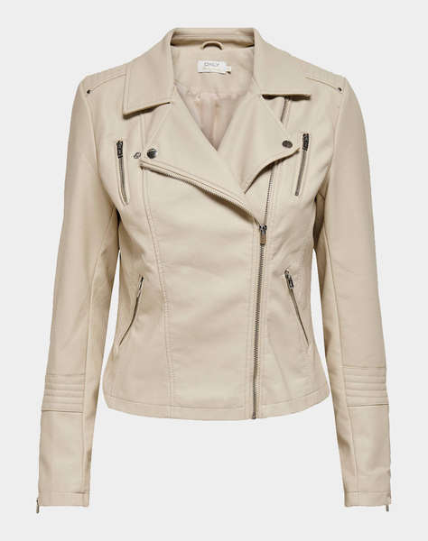 ONLY ONLGEMMA FAUX LEATHER BIKER OTW NOOS