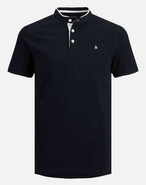 JACK&JONES JJEPAULOS MAO POLO SS NOOS
