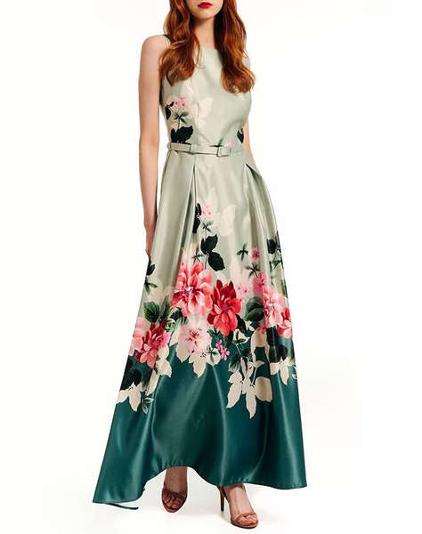 FOREL Rochie floral maxi