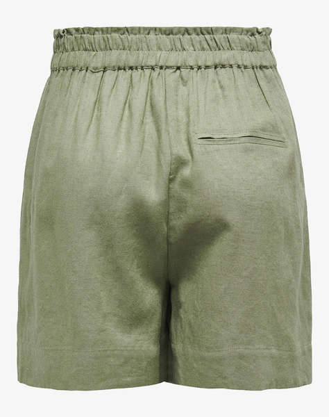 ONLY ONLTOKYO HW LINEN BLEND SHORTS PNT NOOS
