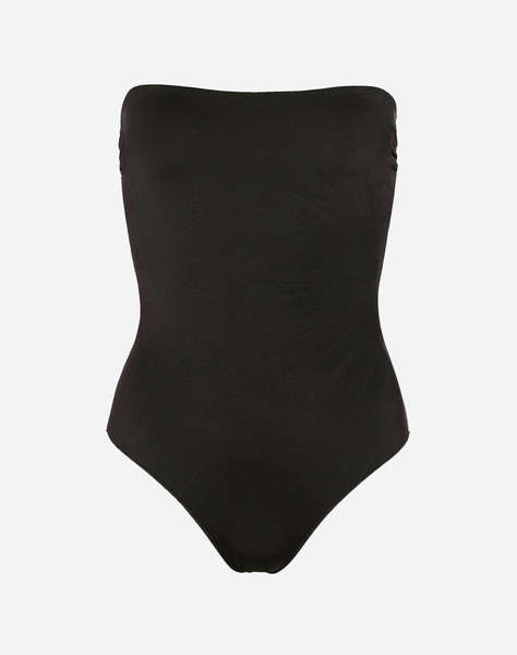 SUN OF A BEACH JUST BLACK BANDEAU COSTUM DE BAIE INTREG DE DAMA