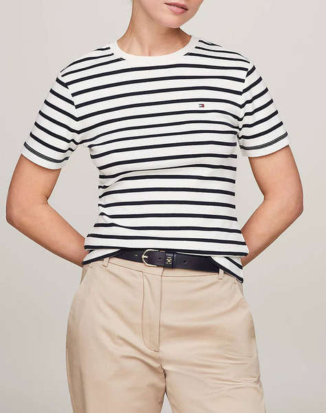 TOMMY HILFIGER NEW SLIM CODY C-NK SS