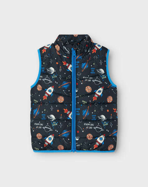 NAME IT NMMMYLANE VEST DARK AOP