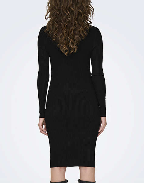 ONLY ONLLOUISA LS O-NECK DRESS CC KNT