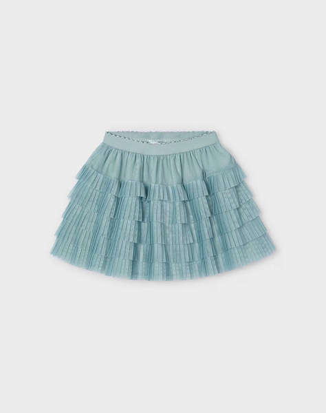 MAYORAL Fusta tulle plisata