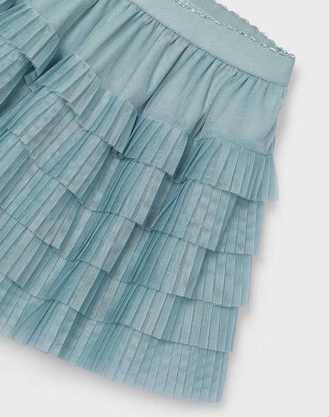 MAYORAL Fusta tulle plisata