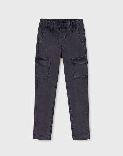 MAYORAL Pantaloni denim jogger cargo