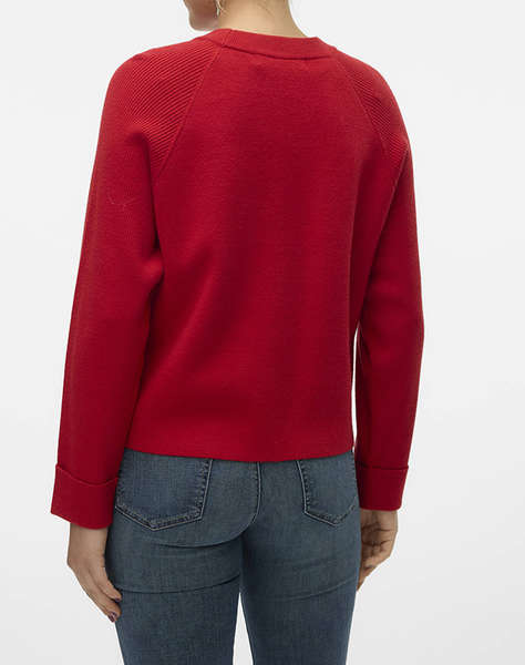 VERO MODA VMGOLD MIX LS O-NECK PULLOVER GA