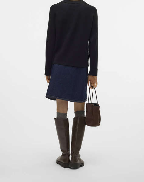 VERO MODA VMGOLD MIX LS O-NECK PULLOVER GA