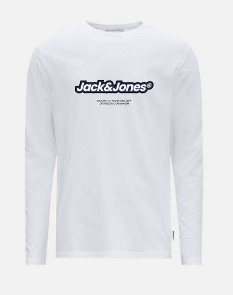 JACK&JONES JORVESTERBRO NEWTON BRANDING TEE LS CN