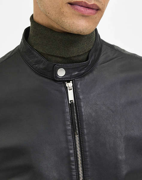 SELECTED SLHARCHIVE CLASSIC LEATHER JKT NOOS