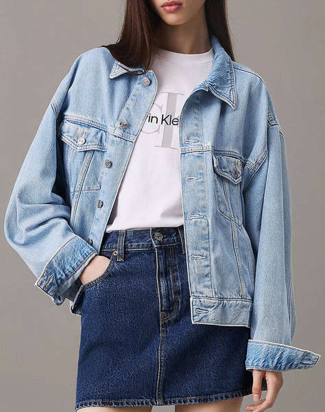 CALVIN KLEIN JEANS BOXY DENIM JACKET