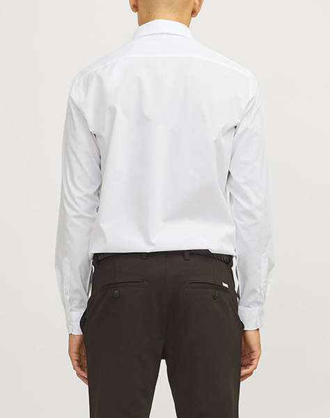 JACK&JONES JREBGAVIN SOLID SHIRT LS NOOS