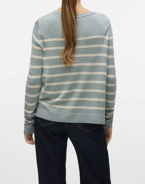 VERO MODA VMNOVA LS O-NECK PULLOVER GA NOOS