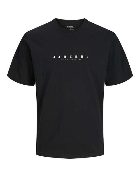 JJ REBEL JREBROCKY LOGO TEE SS CREW NECK