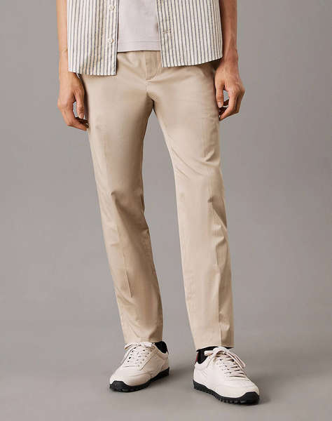 CALVIN KLEIN STRETCH SATEEN JOGGER